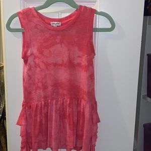 Tye Dye Girls Tank Top